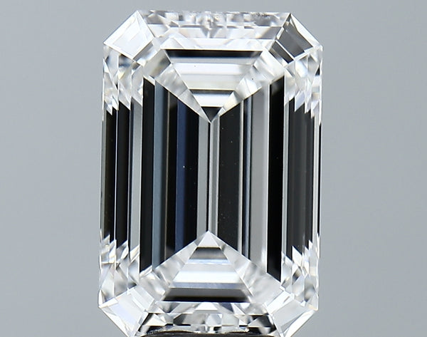 Lab-Grown 5.14 Carat Emerald Cut Diamond color E Clarity VS1 With GIA Certificate, precious stones, engagement diamonds