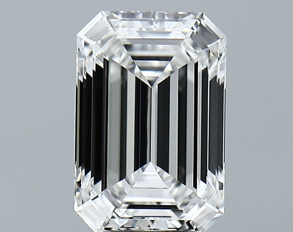 Lab-Grown 2.65 Carat Emerald Cut Diamond color E Clarity IF, precious stones, engagement diamonds
