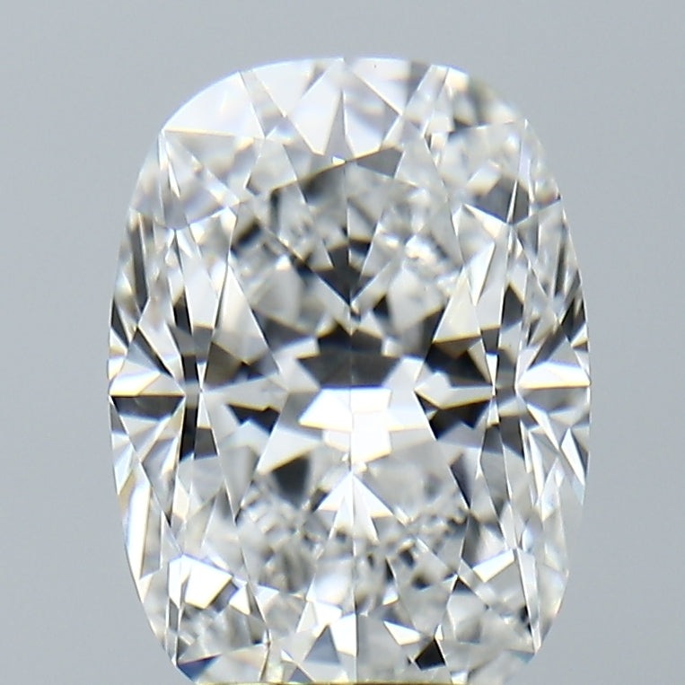 Lab-Grown 3.39 Carat Cushion Brilliant Diamond color E Clarity VS1, precious stones, engagement diamonds