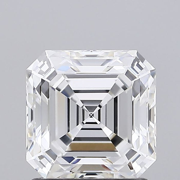 Lab-Grown 1.42 Carat Asscher Cut Diamond color G Clarity VVS1 With GIA Certificate, precious stones, engagement diamonds