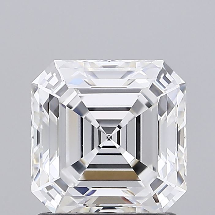 Lab-Grown 1.42 Carat Asscher Cut Diamond color G Clarity VVS1 With GIA Certificate, precious stones, engagement diamonds