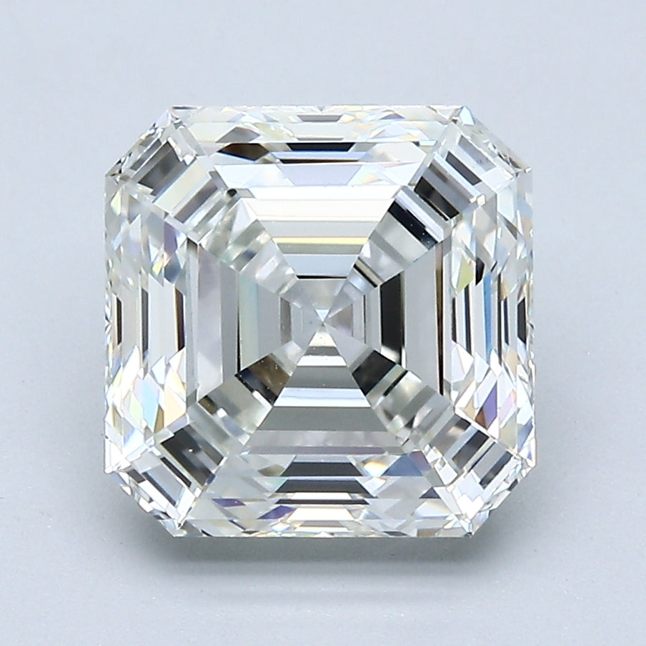 3.7 Carat Asscher Cut Diamond Natural J-VVS2 with GIA Certificate, natural diamonds, precious stones, engagement diamonds