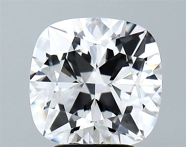 Lab-Grown 3.06 Carat Cushion Brilliant Diamond color E Clarity VS1 With GIA Certificate, precious stones, engagement diamonds