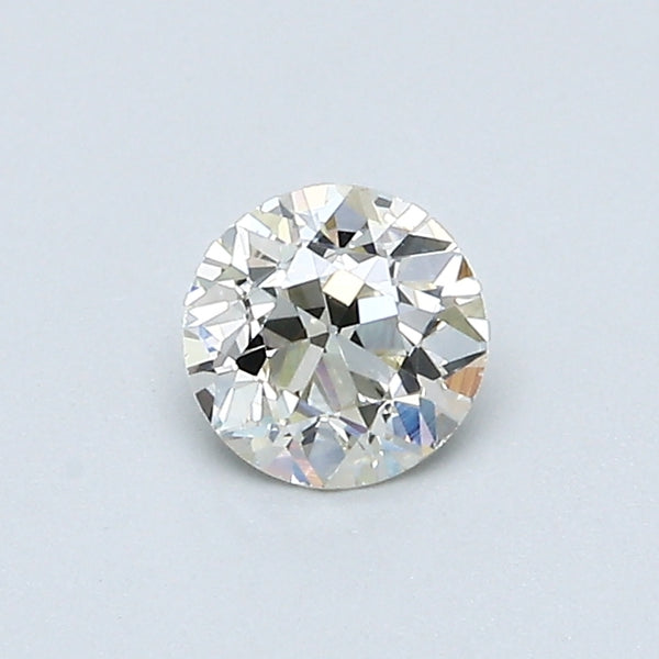 0.44 Carat Old European Cut Vintage Natural Mined Diamond K Color I1 Clarity With GIA Certificate, natural diamonds, precious stones, engagement diamonds