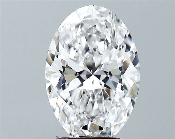 Lab-Grown 2.84 Carat Oval Shape Diamond color D Clarity VVS2 With GIA Certificate, precious stones, engagement diamonds