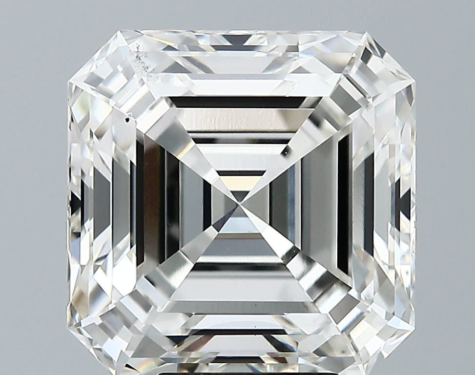 Lab-Grown 7.05 Carat Asscher Cut Diamond color H Clarity VS2 With GIA Certificate, precious stones, engagement diamonds