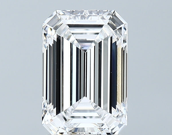 Lab-Grown 2.39 Carat Emerald Cut Diamond color D Clarity VS2 With GIA Certificate, precious stones, engagement diamonds