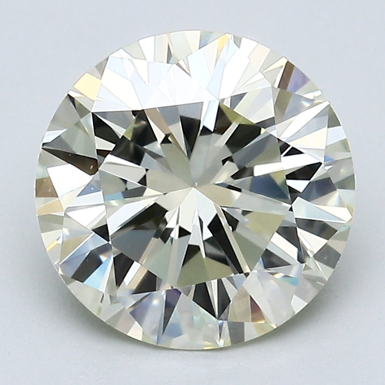 3.31 Carat Round Brilliant Natural Mined Diamond Q Color VS1 Clarity With GIA Certificate, natural diamonds, precious stones, engagement diamonds