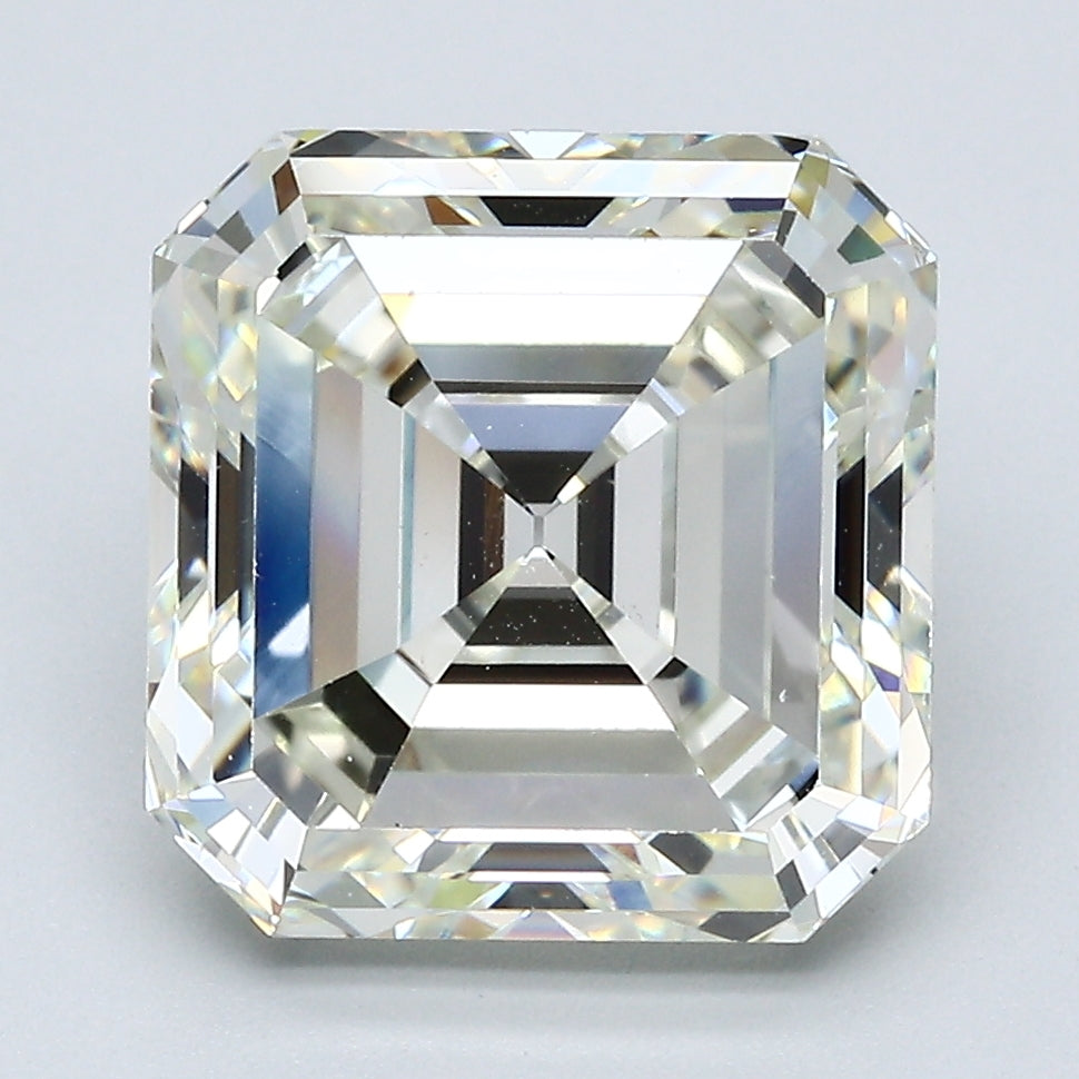 5.96 Carat Asscher Cut Natural Mined Diamond K Color VS1 Clarity With GIA Certificate, natural diamonds, precious stones, engagement diamonds