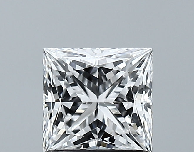 Lab-Grown 1.03 Carat Princess Cut Diamond color D Clarity VS2 With GIA Certificate, precious stones, engagement diamonds