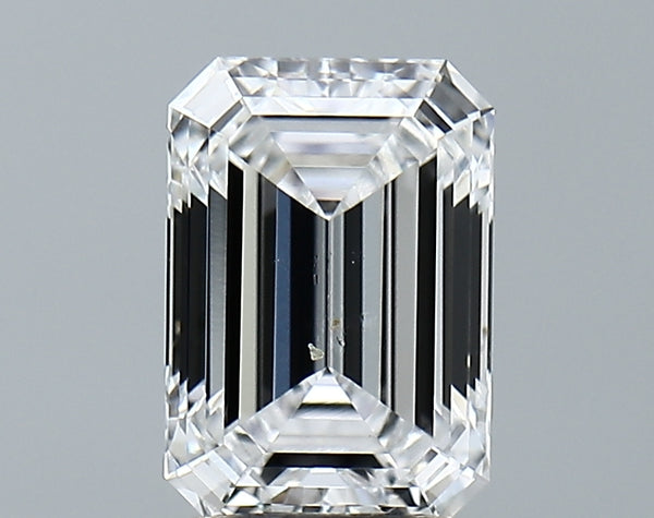 Lab-Grown 2.03 Carat Emerald Cut Diamond color D Clarity VS1 With GIA Certificate, precious stones, engagement diamonds