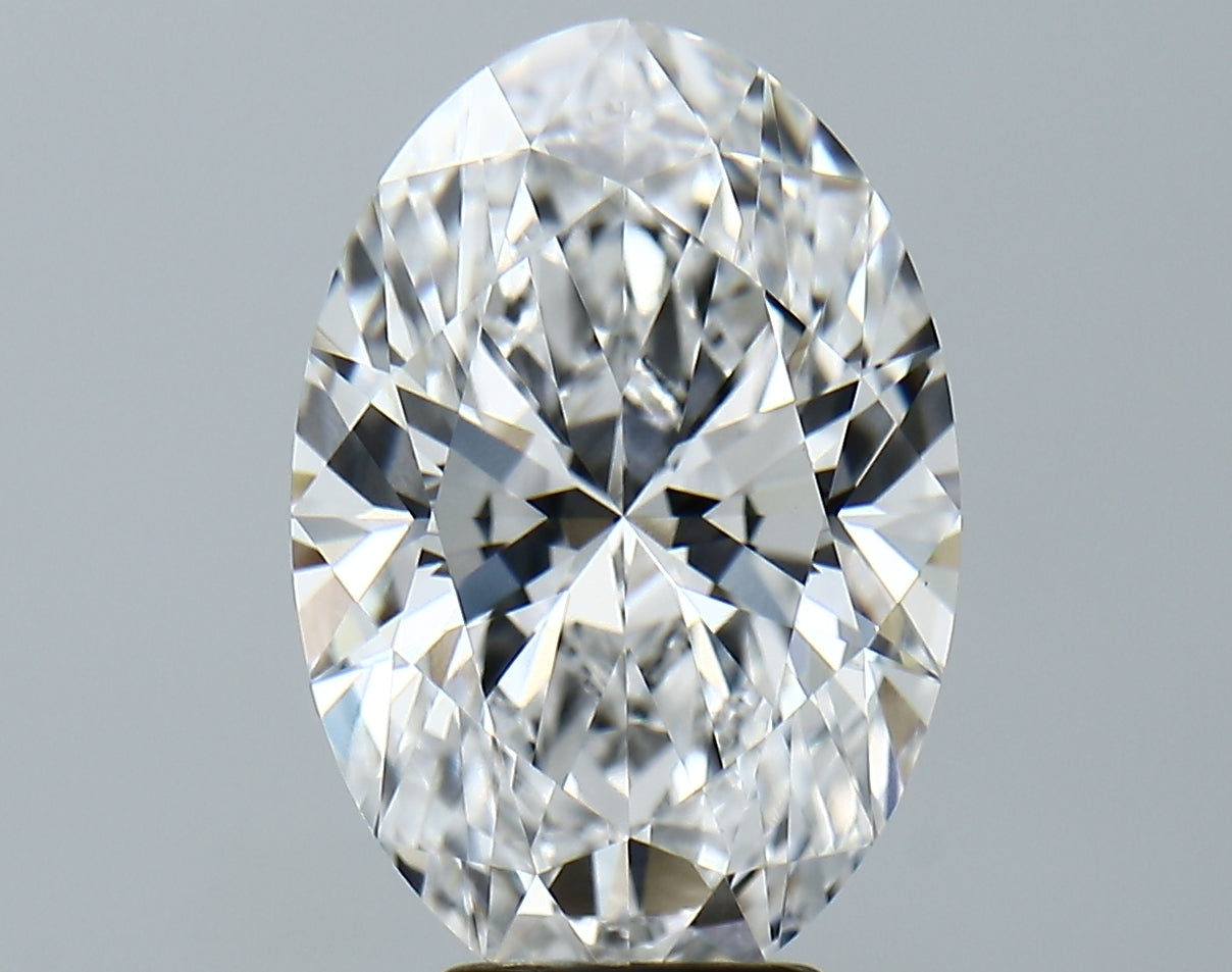 Lab-Grown 5.39 Carat Oval Shape Diamond color E Clarity VS1 With GIA Certificate, precious stones, engagement diamonds