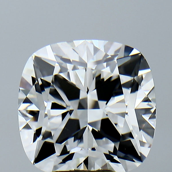 Lab-Grown 5.20 Carat Square Cushion Cut Diamond color E Clarity VVS2, precious stones, engagement diamonds