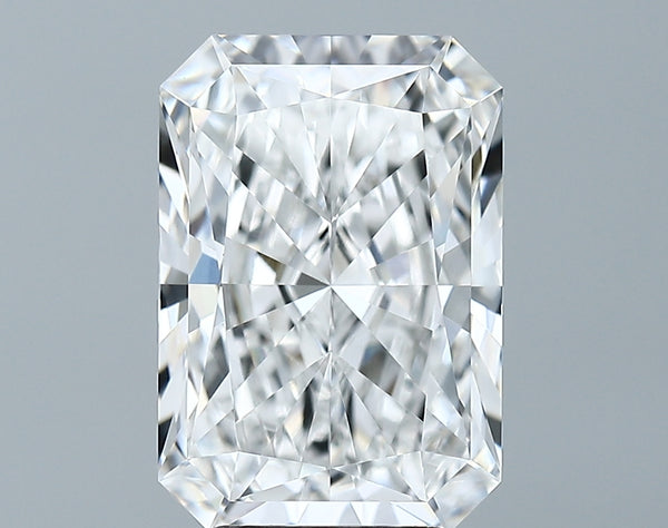 Lab-Grown 4.22 Carat Radiant Cut Diamond color E Clarity VVS2 With GIA Certificate, precious stones, engagement diamonds