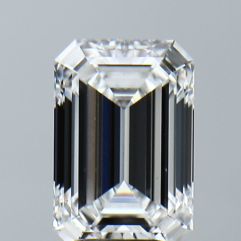 Lab-Grown 3.62 Carat Emerald Cut Diamond color E Clarity VS1, precious stones, engagement diamonds