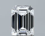 Lab-Grown 1.65 Carat Emerald Cut Diamond color D Clarity VVS2 With GIA Certificate, precious stones, engagement diamonds