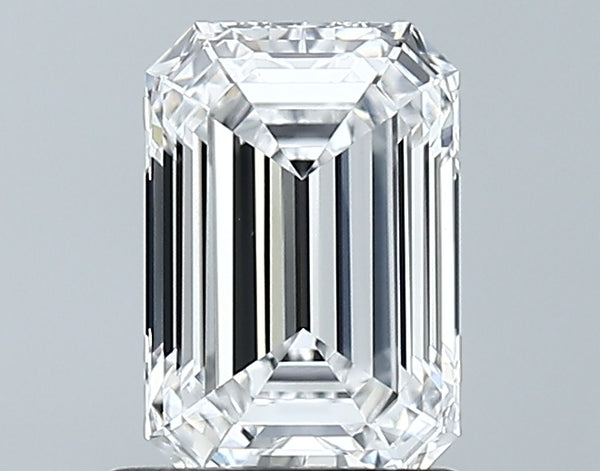 Lab-Grown 1.29 Carat Emerald Cut Diamond color D Clarity VVS2 With GIA Certificate, precious stones, engagement diamonds