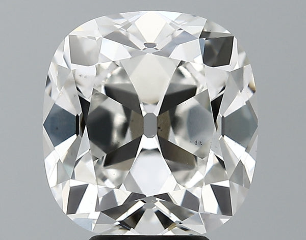 Lab-Grown 5.25 Carat Antique Cushion Cut Diamond color H Clarity VS2 With GIA Certificate, precious stones, engagement diamonds