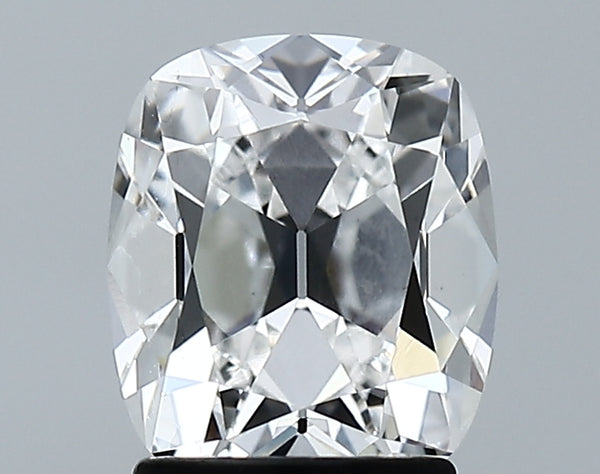 Lab-Grown 2.08 Carat Antique Cushion Cut Diamond color E Clarity VS1 With GIA Certificate, precious stones, engagement diamonds