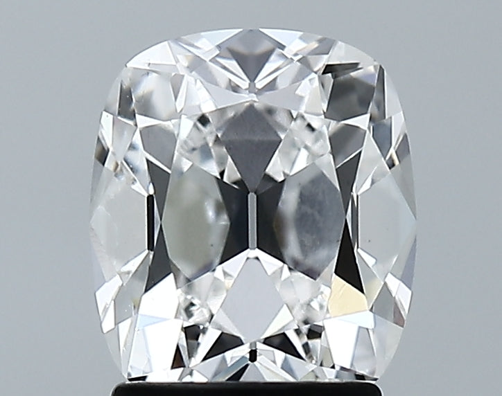 Lab-Grown 2.08 Carat Antique Cushion Cut Diamond color E Clarity VS1 With GIA Certificate, precious stones, engagement diamonds