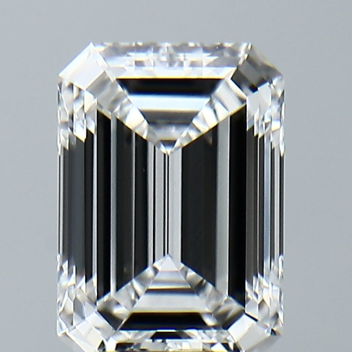 Lab-Grown 2.53 Carat Emerald Cut Diamond color E Clarity VVS2, precious stones, engagement diamonds