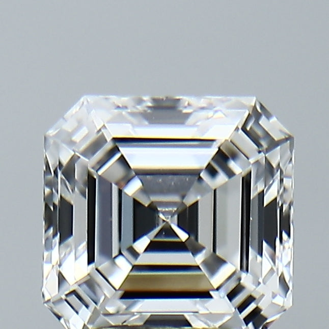 Lab-Grown 2.17 Carat Asscher Cut Diamond color E Clarity VVS2, precious stones, engagement diamonds