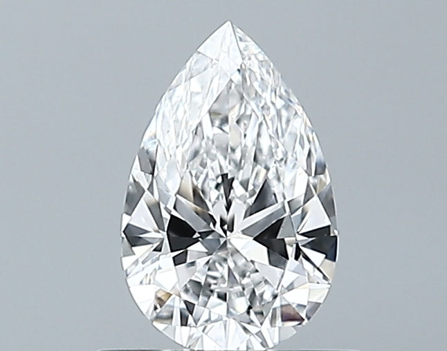 Lab-Grown 0.57 Carat Pear Shape Diamond color D Clarity VVS2, precious stones, engagement diamonds