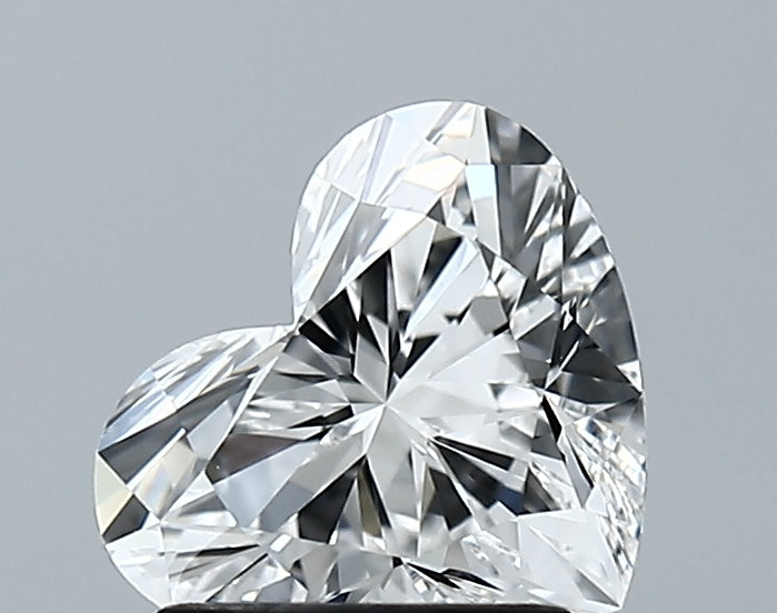 Lab-Grown 1.53 Carat Heart Shape Diamond color E Clarity VVS2 With GIA Certificate, precious stones, engagement diamonds