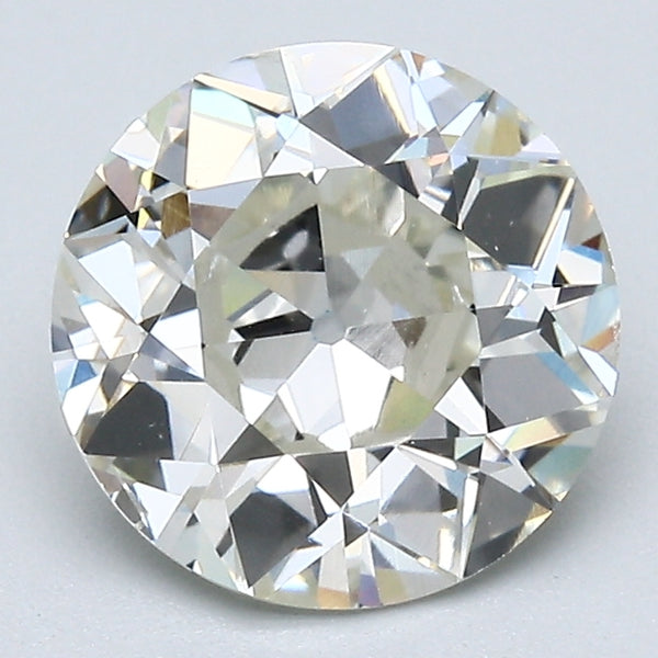 2.40 Carat Old European Cut Natural Mined Diamond K Color SI1 Clarity With GIA Certificate, natural diamonds, precious stones, engagement diamonds