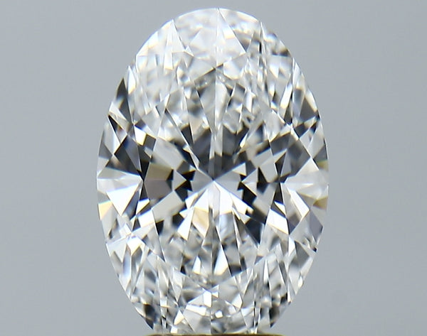 Lab-Grown 3.15 Carat Oval Shape Diamond color E Clarity VVS2, precious stones, engagement diamonds