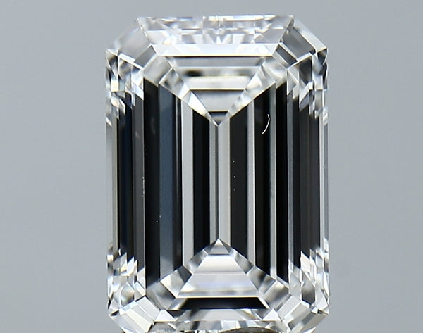 Lab-Grown 3.19 Carat Emerald Cut Diamond color E Clarity VVS1, precious stones, engagement diamonds