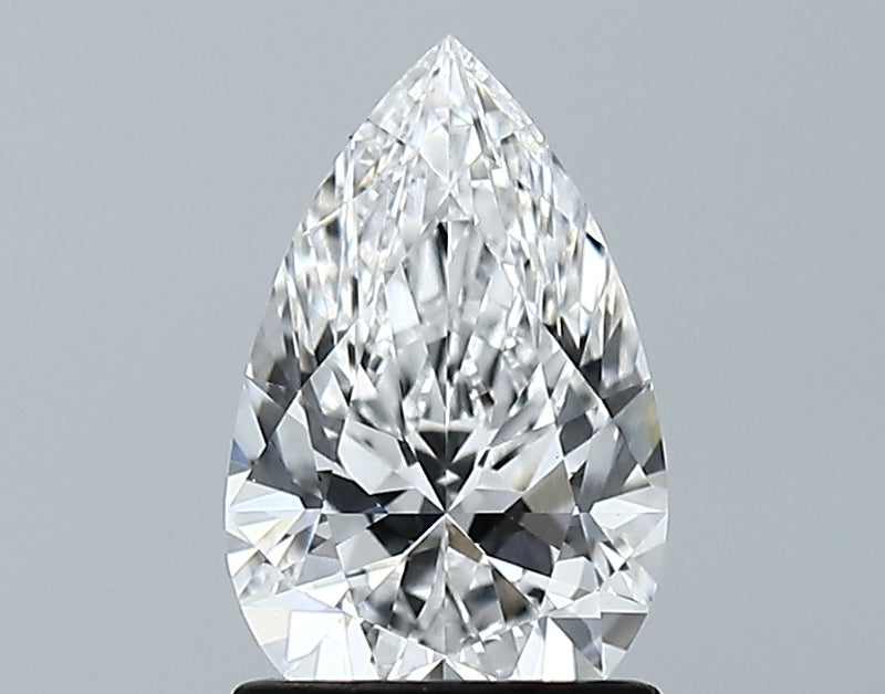 Lab-Grown 1.26 Carat Pear Shape Diamond color D Clarity VS1 With GIA Certificate, precious stones, engagement diamonds