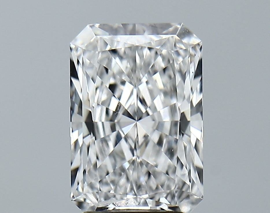 Lab-Grown 2.72 Carat Radiant Cut Diamond color E Clarity VS1 With GIA Certificate, precious stones, engagement diamonds