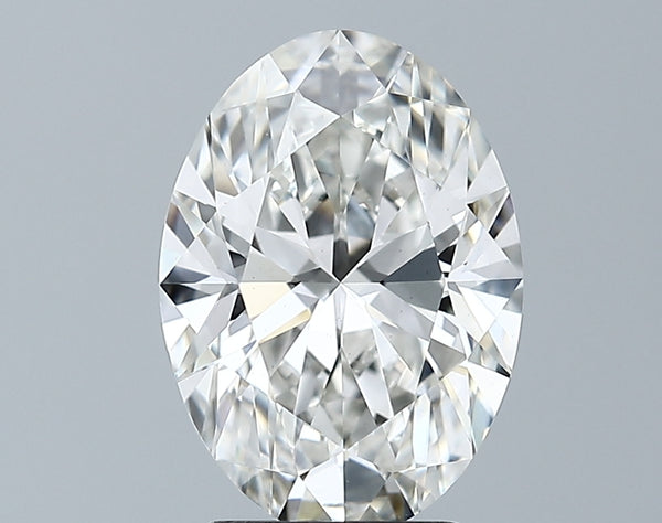 Lab-Grown 2.74 Carat Oval Shape Diamond color H Clarity VVS2 With GIA Certificate, precious stones, engagement diamonds