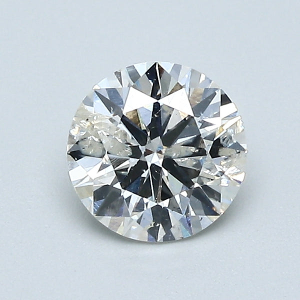 0.75 Carat Round Brilliant Natural Mined Diamond F Color I2 Clarity With GIA Certificate, natural diamonds, precious stones, engagement diamonds