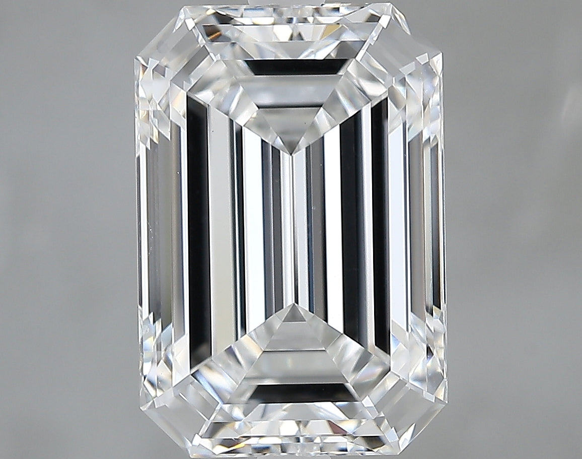 Lab-Grown 4.30 Carat Emerald Cut Diamond color E Clarity VVS2, precious stones, engagement diamonds