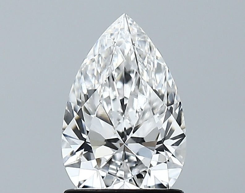 Lab-Grown 1.21 Carat Pear Shape Diamond color D Clarity VVS2, precious stones, engagement diamonds