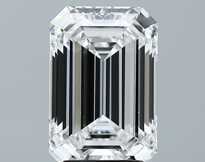 Lab-Grown 3.67 Carat Emerald Cut Diamond color E Clarity VVS2 With GIA Certificate, precious stones, engagement diamonds