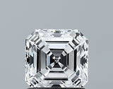 Lab-Grown 1.02 Carat Asscher Cut Diamond color D Clarity VS1, precious stones, engagement diamonds