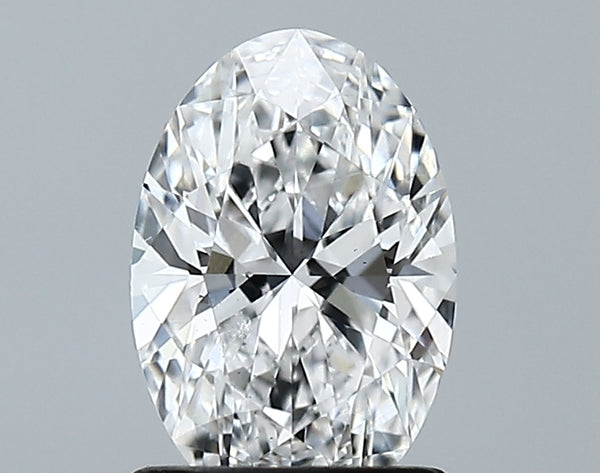 Lab-Grown 1.25 Carat Oval Shape Diamond color D Clarity VS1 With GIA Certificate, precious stones, engagement diamonds