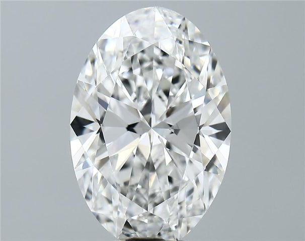 Lab-Grown 7.06 Carat Oval Shape Diamond color E Clarity VVS2, precious stones, engagement diamonds