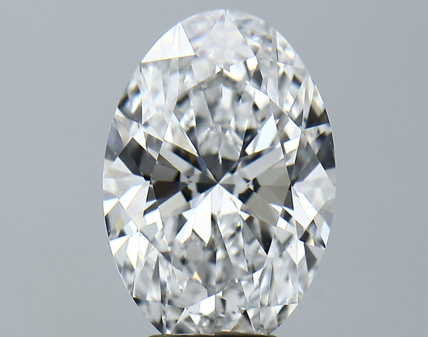 Lab-Grown 5.09 Carat Oval Shape Diamond color D Clarity VS1 With GIA Certificate, precious stones, engagement diamonds