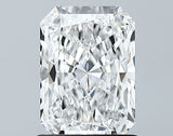 Lab-Grown 1.25 Carat Radiant Cut Diamond color E Clarity VS1, precious stones, engagement diamonds