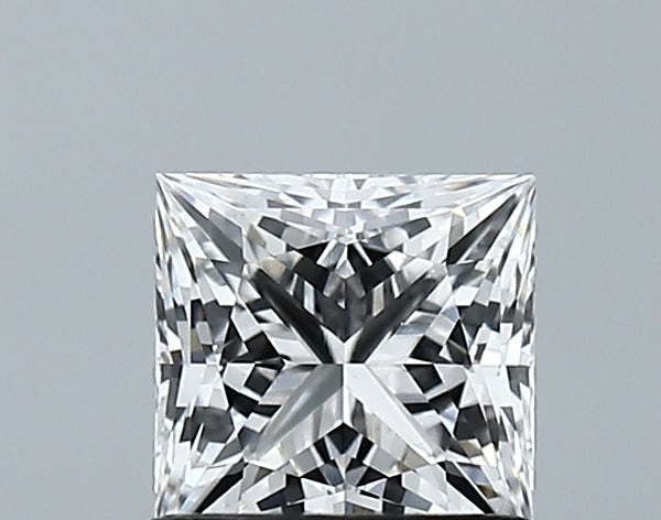 Lab-Grown 1.04 Carat Princess Cut Diamond color E Clarity VVS2 With GIA Certificate, precious stones, engagement diamonds