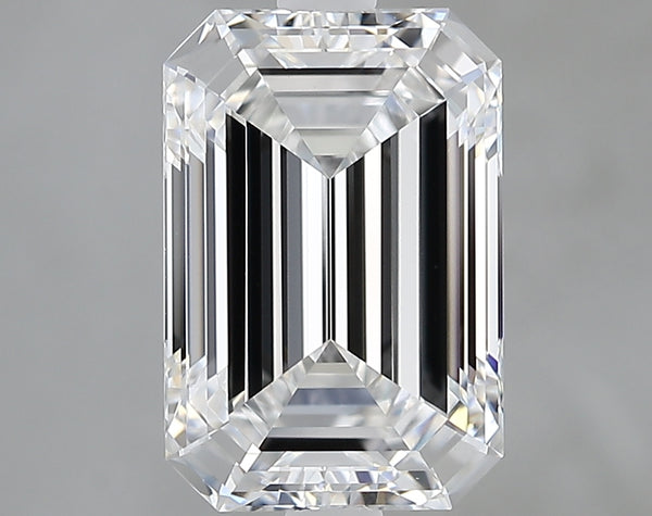 Lab-Grown 2.75 Carat Emerald Cut Diamond color E Clarity VVS2, precious stones, engagement diamonds