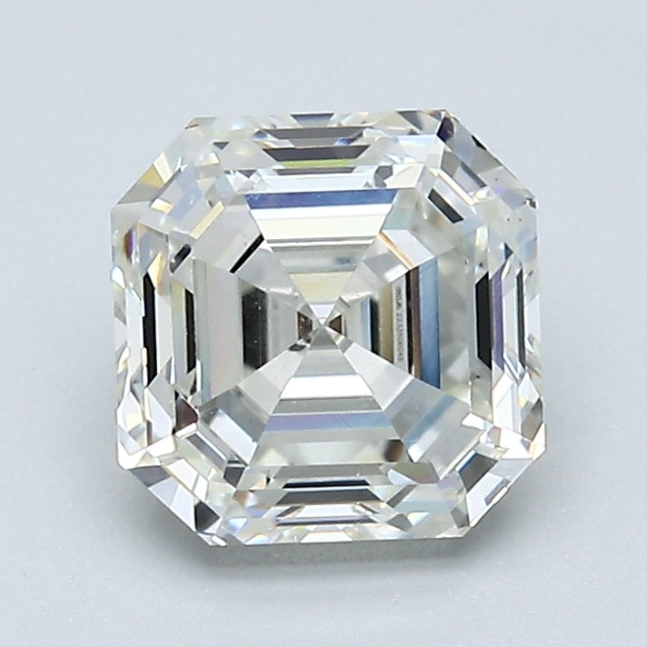 2.02 Carat Asscher Cut Natural Mined Diamond K Color VS2 Clarity With GIA Certificate, natural diamonds, precious stones, engagement diamonds