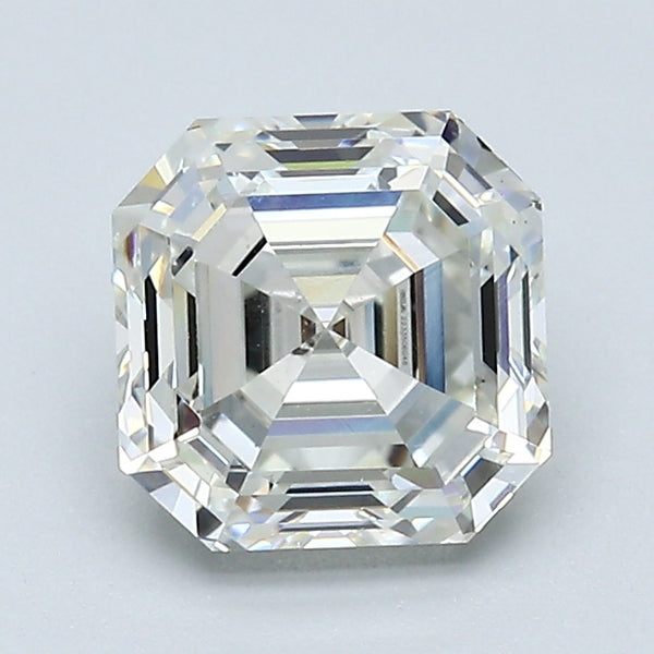 2.02 Carat Asscher Cut Natural Mined Diamond K Color VS2 Clarity With GIA Certificate, natural diamonds, precious stones, engagement diamonds
