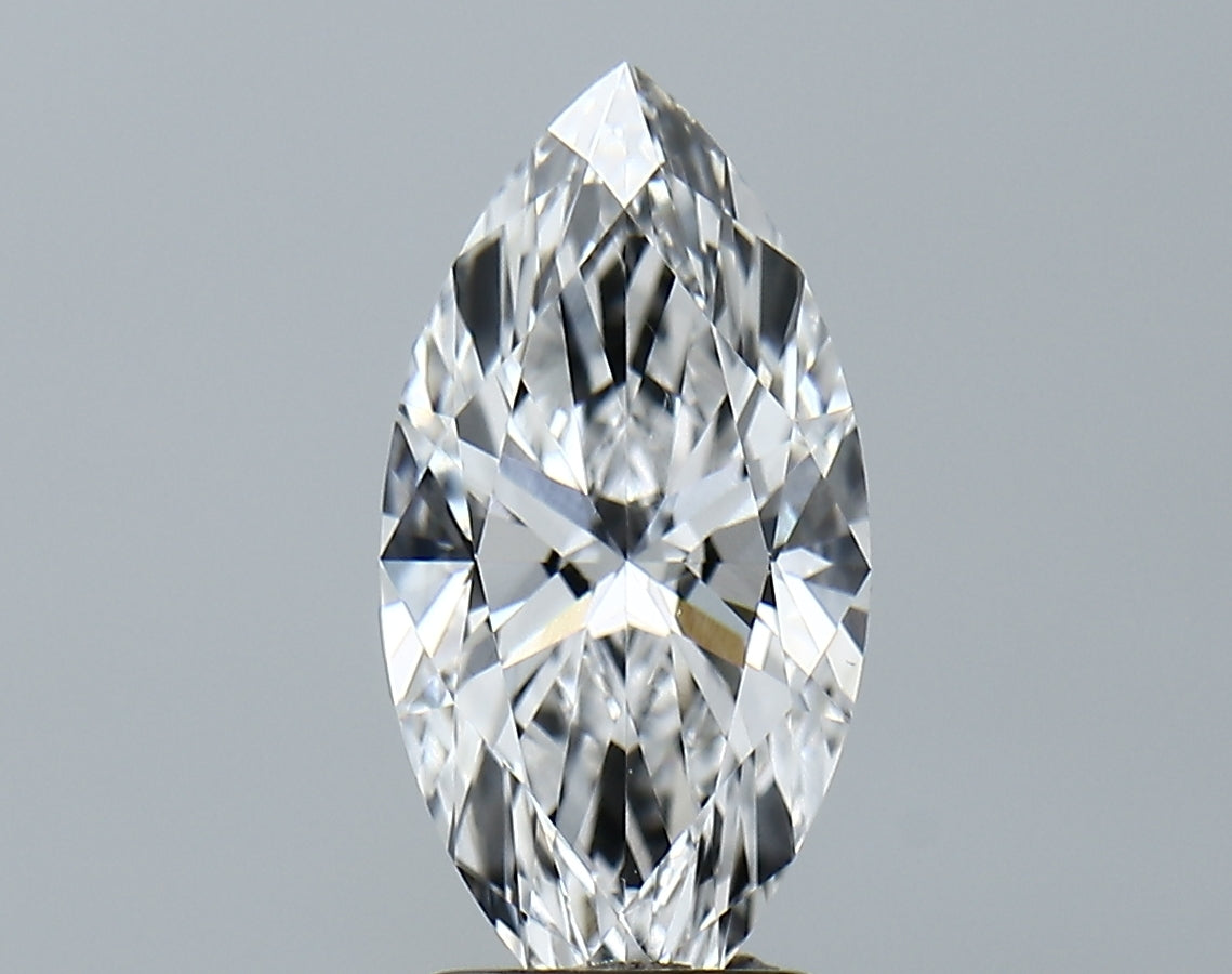 Lab-Grown 2.14 Carat Marquis Shape Diamond color E Clarity VVS1 With GIA Certificate, precious stones, engagement diamonds