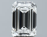 Lab-Grown 2.91 Carat Emerald Cut Diamond color F Clarity VS1 With GIA Certificate, precious stones, engagement diamonds