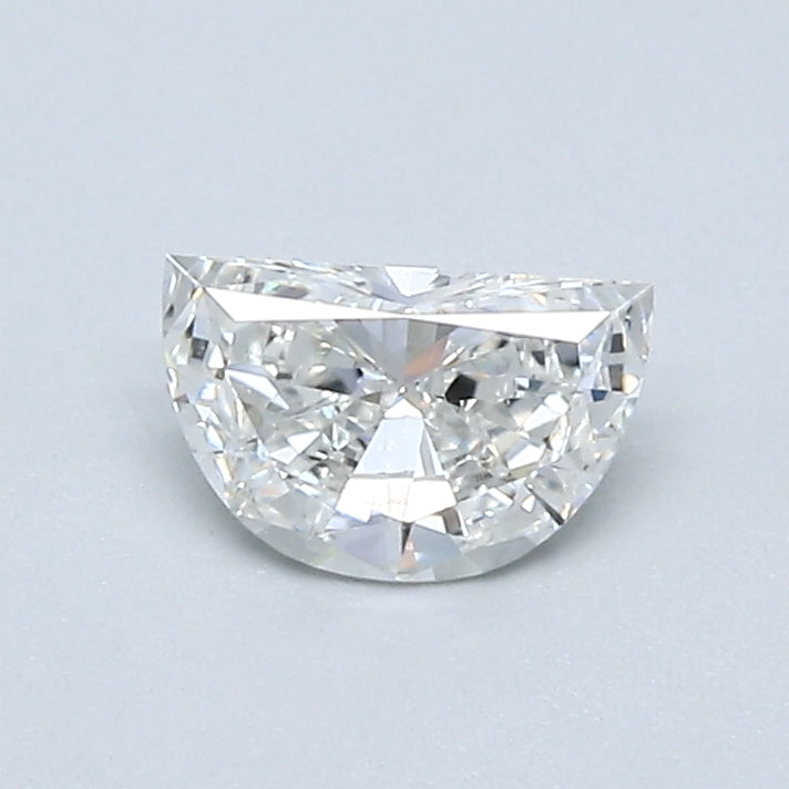 0.41 Carat Half Moon Shape Diamond color G Clarity VS1, natural diamonds, precious stones, engagement diamonds